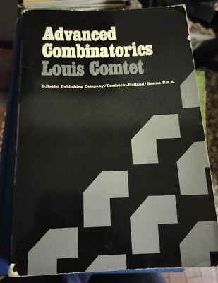 ADVANCED COMBATORICS Louis Comtet Springer Niederlande