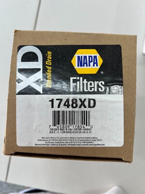 napa 1748XD oil filter | eBay
