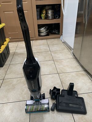 Bissell 2554 CrossWave Cordless Max Multi-Surface Wet/Dry Vacuum Cleaner Used