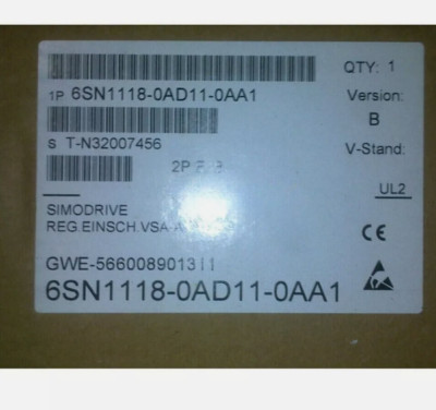 6SN1118-0AD11-0AA1 1PCS New PLUG-IN CLOSED-LOOP CONTROL UNIT 6SN1118-0AD11-0AA1