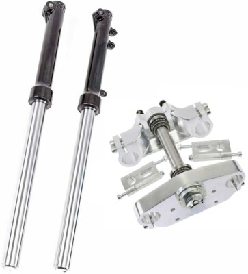 33mm Front Forks Triple Clmap for 14'' Wheel Dirt Bike for Appollo 70 110cc 125cc