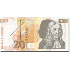 #280490 Geldschein, Slowenien, 20 Tolarjev, 1992, 1992-01-15, KM:12a, UNZ