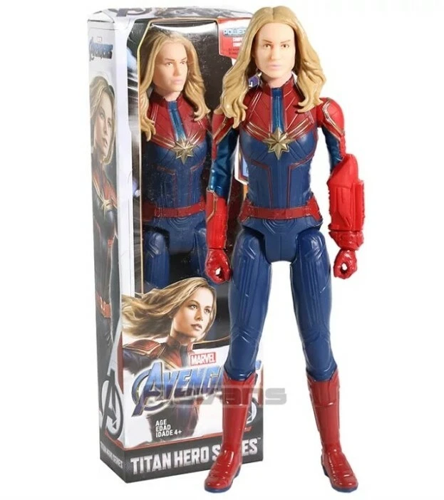 Figurine captain marvel articulé Avengers Titan Heroes Series 30Cm