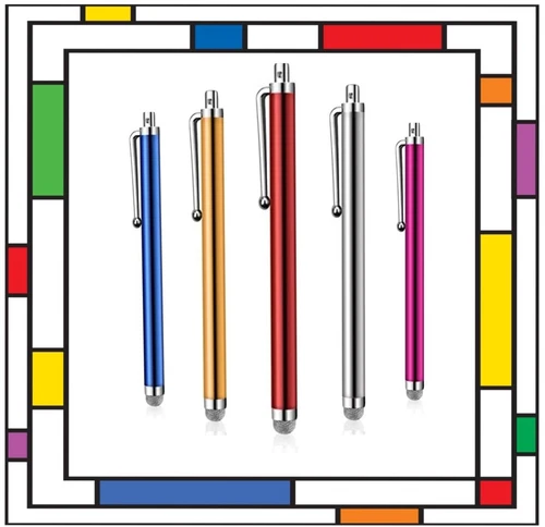 5 x MICRO FIBRE fiber STYLUS PENS for iPADS,TABLETS, iPHONE, SAMSUNG..ANY DEVICE