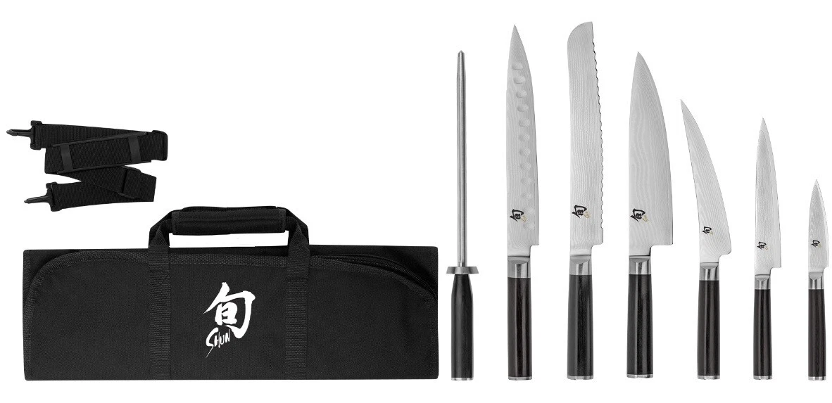 Shun Classic 8 Piece Student Knife Set DMS0899 NEW
Opens in a new window or tab