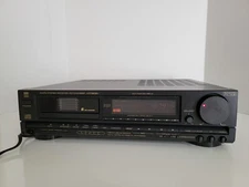 6 CD CHANGER W/REMOTE, BSR MCD-8090 AM/FM RECEIVER, 2 MAGAZINES, MANUAL