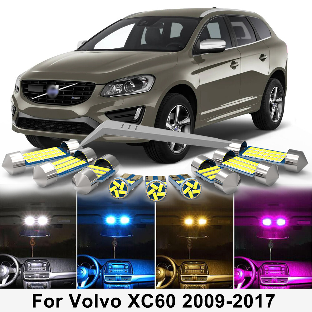 LED Interior Light Kit For Volvo XC60 2009 2010 2011 2012 2013