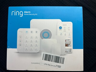 Ring Alarm Wireless Security System, 8 Piece Kit - BRAND NEW SEALED BOX