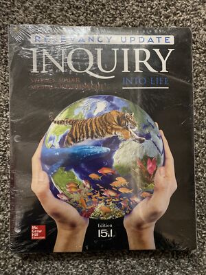 Inquiry into Life: Relevancy & Update 15th Edition by S. Mader & M. Windelspecht