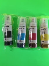Epson T522 Black/Cyan/Magenta/Yellow Refill Ink Bottle Kit