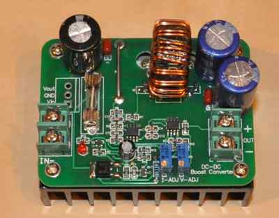 DC-DC Wandler einstellbar 12-48V 10A Spannungswandler Step Up Converter