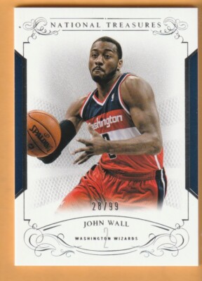 John Wall 2013-14 Panini National Treasures #37 /99 Kentucky Wildcats