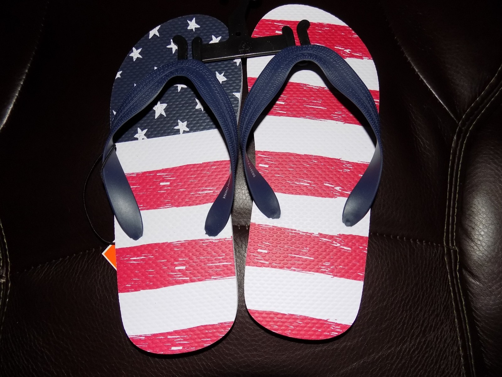 patriotic flip flops
