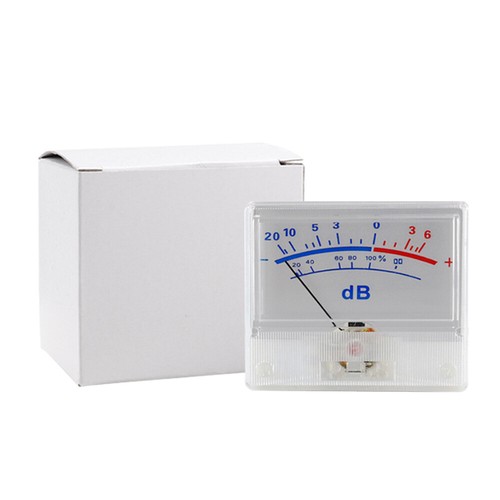 135uA 650 Ω Backless Optoelektronic Flat Meter Zeiger Audio Volume VU Meter - Picture 6 of 6