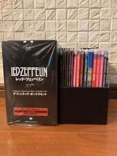 LED ZEPPELIN Definitive box set paper jacket SHM-CD Mini LP from