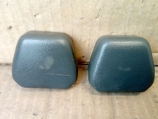 87-91 Dark Gray Seat Belt Loop Bolt Covers Caps Ford F150 F250 F350 Bronco Oem 87-91 Dark Gray Seat Belt Loop Bolt Covers Caps Ford F150 F250 F350 Bronco Oem