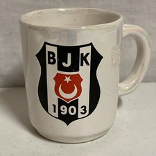 Vintage BESIKTAS BJK 1903 "Coffee Mug" Football Soccer Turkey Futbol Tea Cup