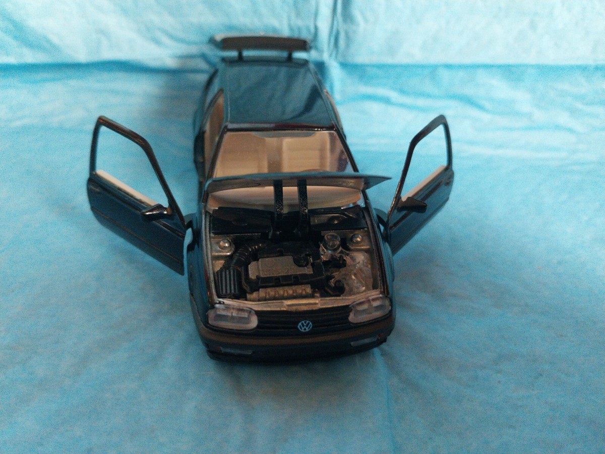 VW Golf MK3 VR6 black 2-door hatchback 1:43 Schabak. | eBay