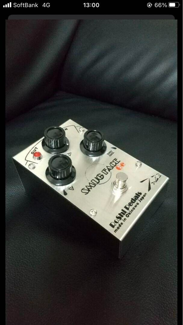 Roshi pedals SMUG FACE Ge Germanium FUZZ used good condition Roshi pedals SMUG FACE Ge Germanium FUZZ used good condition