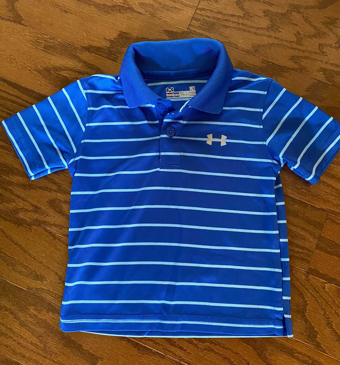 Baby boy under armour best sale polo