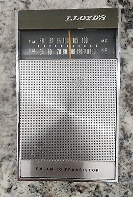 Two Vintage Transistor Radios ▪︎ Lloyds 8R-35B and Luxtone Two Vintage Transistor Radios ▪︎ Lloyds 8R-35B and Luxtone