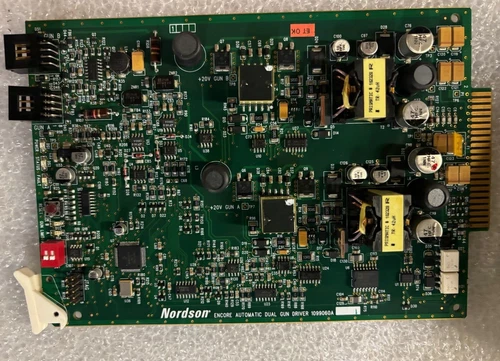 NORDSON 1099060A ENCORE AUTOMATIC DUAL GUN DRIVER CIRCUIT BOARD
