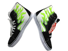 LANGE Competite 110 美品 Size 10 - VANS Sk8- High Flame Black White for sale online