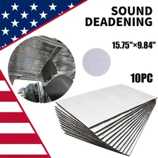 Heat Shield Sound Deadener Pad Car Firewall Thermal Noise Proof Insulation Mat