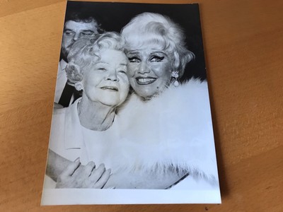 GINGER ROGERS and his mother - ORIGINAL PRESS PHOTO 13x18cm