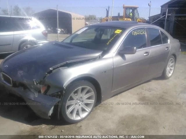 Passenger Tail Light Quarter Panel Mounted Fits 02-05 BMW 745i 1971046 Foto 3 de 4