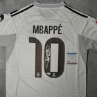 Kylian Mbappe Signed Jersey Autographed Real Madrid Home Soccer #10 w/ COA PSA