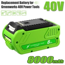 For Greenworks G-MAX 40V 8.0Ah 40 Volt Lithium Battery 29472 29462 29252 20202