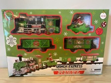 Complete Dr. Seuss Grinch Express 65th Anniversary Christmas Train Set