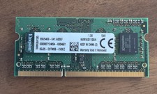 Kingston KVR16S11S8/4 4GB PC3-12800 DDR3-1600 SODIMM Laptop RAM