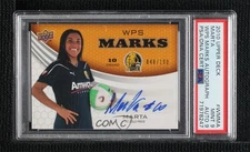 2010 Upper Deck WPS Marks 48/100 Marta #WM-MA PSA 8 Rookie Auto RC 1ju0