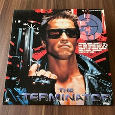 THE TERMINATOR Laser Disc LD Arnold Schwarzenegger James Cameron Michael Biehn
