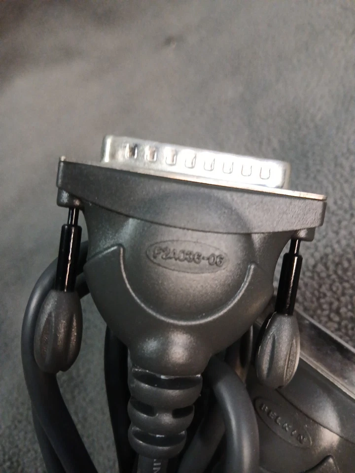 Belkin F2A036-06 6 Foot Male to Female Centronics 36 Pin Parallel Printer Cable - Image 4 of 4