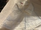 Toddler Girls OR Dolls Faux Fur  Details Ivory Satin Lined Winter Coat 12 Month — photo 1