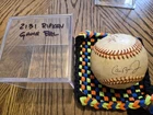 Cal Ripken Jr. & Teammates Iron Man 2131 Game Ball Autographed Baseball