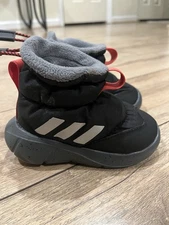 Adidas Monofit Toddler Kids  Winter  Snow Boots Black Insulated Size 5k