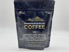 Premium Mushroom Coffee – 157.5g Organic Superfood for Mind & Body 45 servings