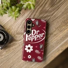 Dr Pepper Samsung Tough Case | Soda Lover Phone Cover | Retro Pop Art Gift