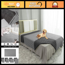 Waterproof Reversible Dog Bed Cover Pet Blanket for Furniture, Couch, Sofa