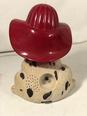 Vintage Jinmei Dog Alarm Clock Retro Japan Collection Display With