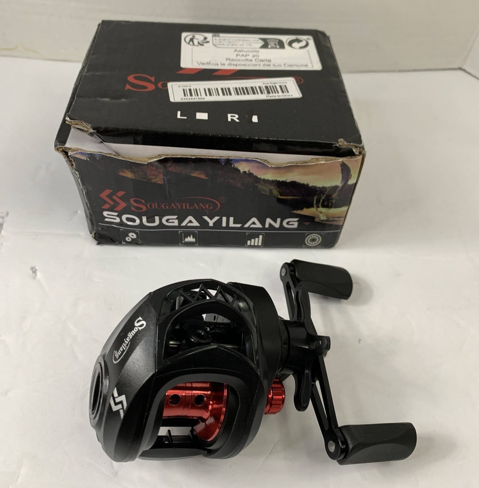Baitcasting Reel Rapid 7.2:1 Ratio Low Profile Right hand Ma