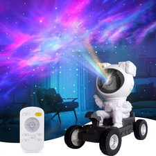 Astronaut Galaxy Projector Night Light Space Starry Celling Lamp for Room Decor