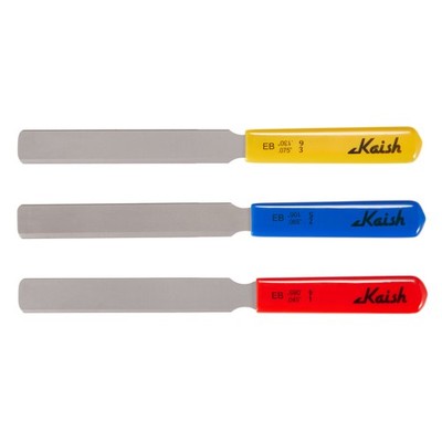 Pack of 3 Double Edge Bass Nut Slotting Files 45-130 Nut Files String Slot Files