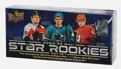 2024-25 NHL UPPER DECK STAR ROOKIES Hockey Factory Sealed Box Set