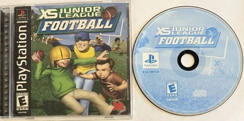 XS Junior League Football (Sony PlayStation 1, PS1) COMPLETE!! | CIB | M1518