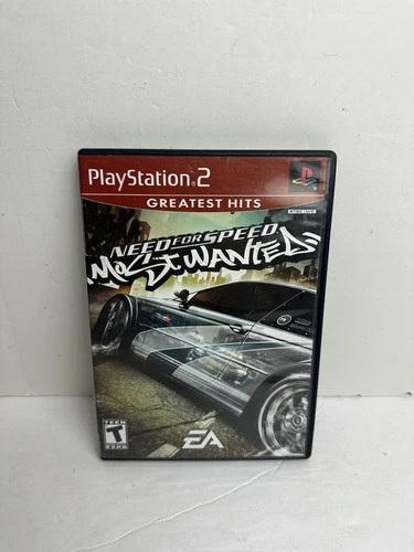 PlayStation 2 PS2 Game Need For Speed Most Wanted Racing Game NO MANUAL